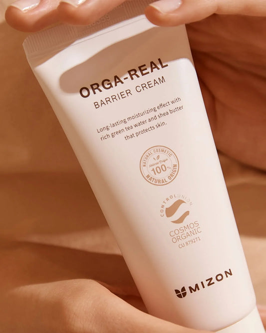 Восстанавливающий крем для чувствительной кожи Mizon Orga-Real Barrier Cream