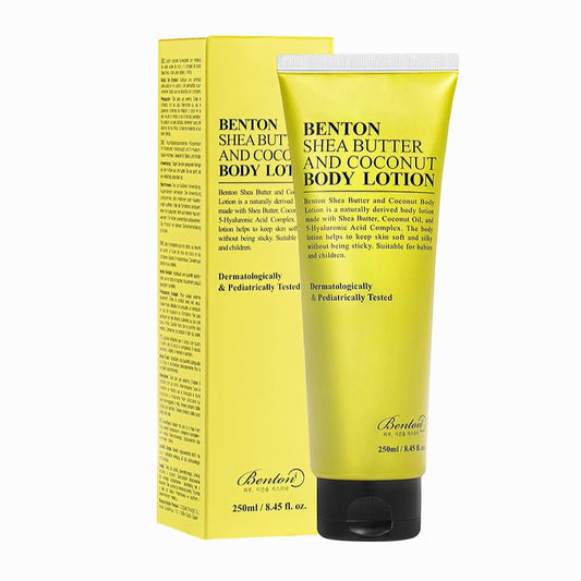 Лосьон для Тела с Маслом Ши и Кокосом Benton Shea Butter and Coconut Body Lotion 250мл