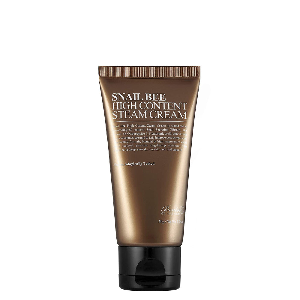 Крем с муцином улитки и пчелиным ядом Benton  Snail Bee Steam Cream