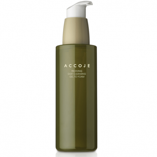 Восстанавливающая гель-пенка для умывания Accoje Reviving Dust Cleansing Gel To Foam 180мл