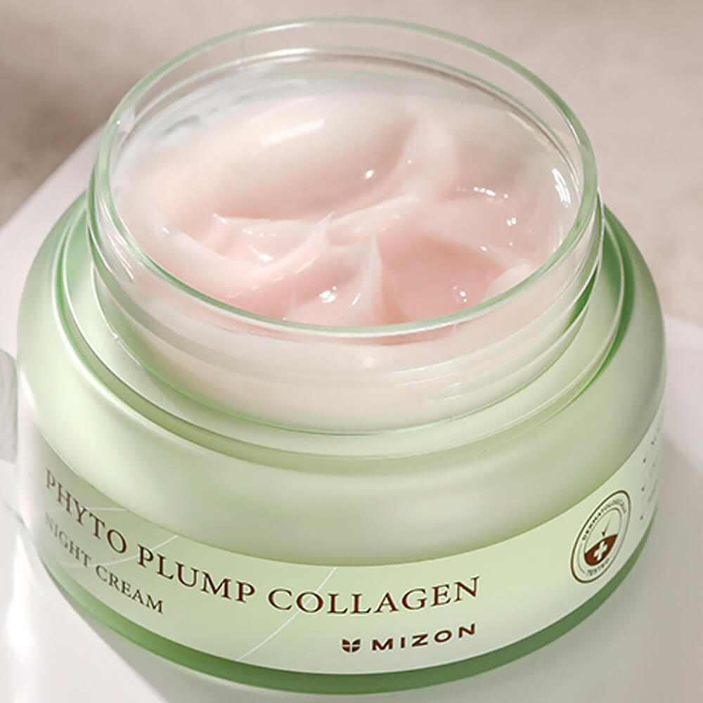 Питательный ночной крем с фитоколлагеном Mizon Phyto Plump Collagen Night Cream