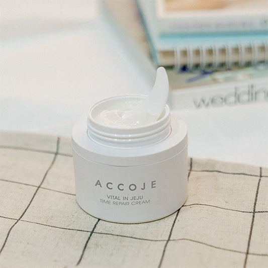 Восстанавливающий крем ACCOJE Vital in Jeju Time Repair Face Cream