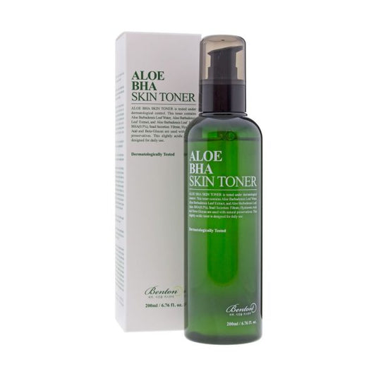 Обновляющий тонер с алоэ и BHA-кислотой Benton Aloe BHA Skin Toner