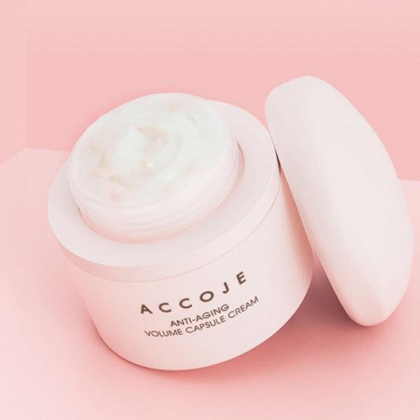 Антивозрастной капсульный крем для лица Accoje Anti-Aging Volume Capsule Cream 50мл