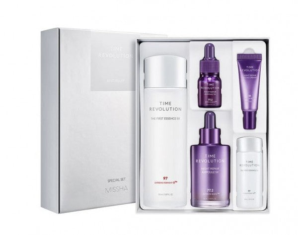 Набор для ухода за кожей MISSHA Time Revolution Night Repair Bestseller Set 5x