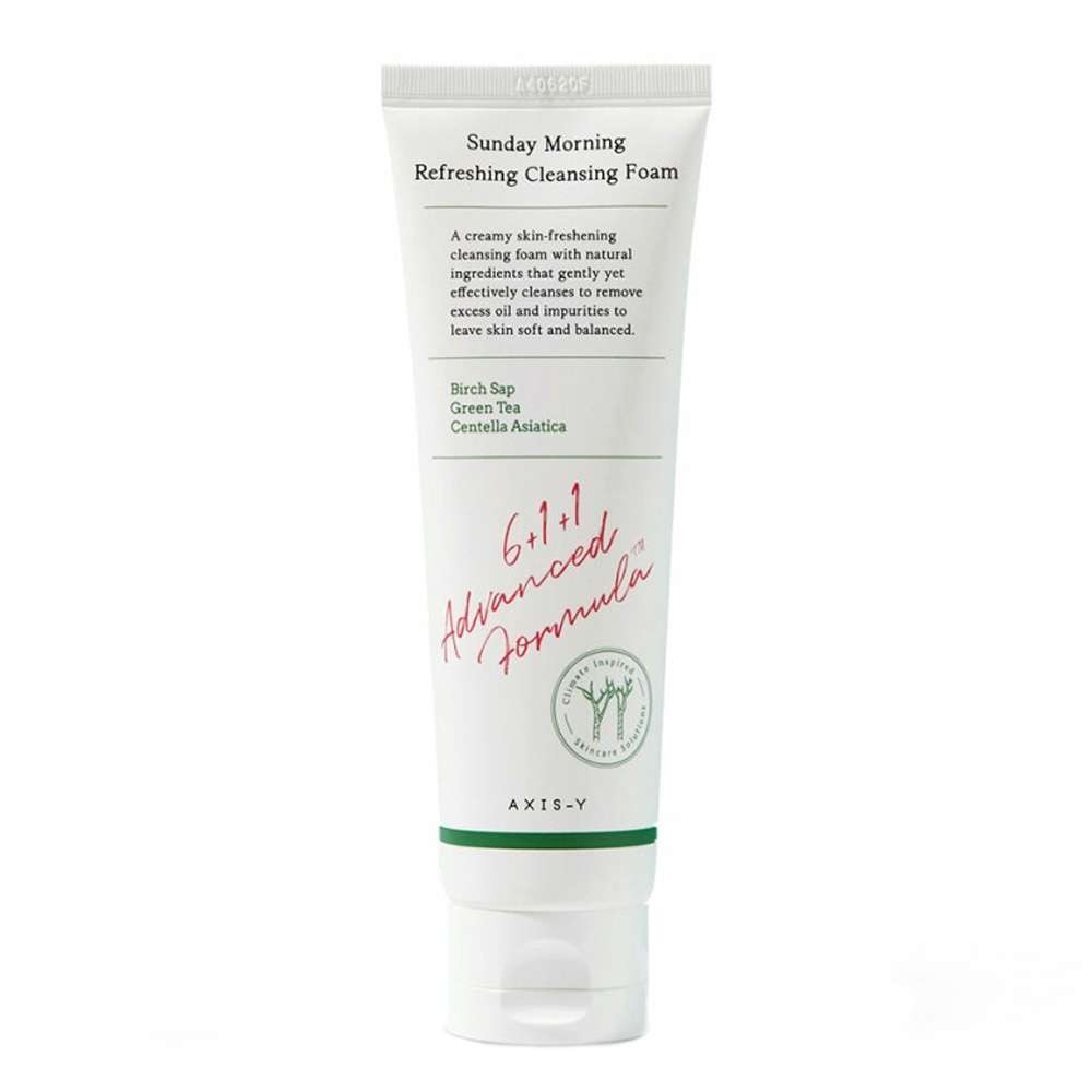 Освежающая очищающая пенка AXIS-Y Sunday Morning Refreshing Cleansing Foam 120ml