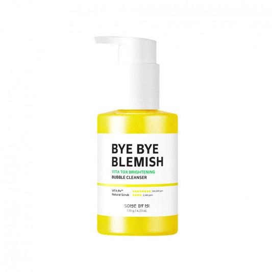 Очищающая пенка для осветления кожи SOME BY MI Bye Bye Blemish Vita Tox Brightening Bubble Cleanser 120 мл