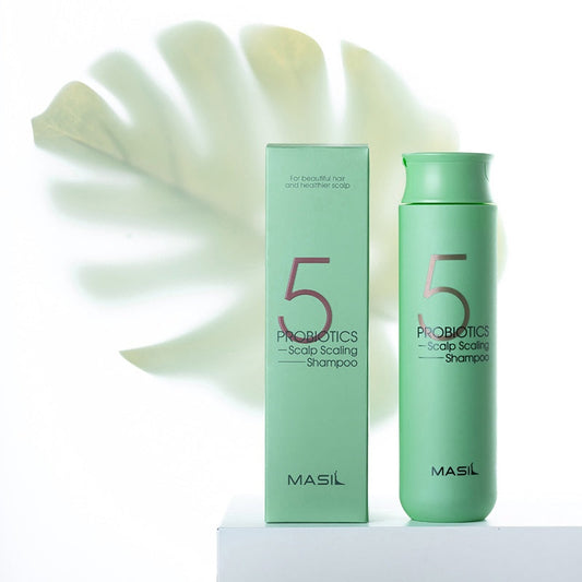 Глубокоочищающий шампунь с пробиотиками MASIL 5 Probiotics Scalp Scaling Shampoo 300 ml